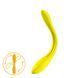 Универсальный гибкий вибратор для пар Satisfyer Elastic Game Yellow (диаметр 2 см) картинка 1