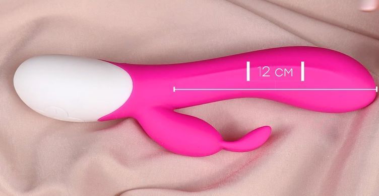 Вибратор-кролик с подогревом S Pleasures Premium Corabi Rabbit, фиолетовый (диаметр 3,9 см) картинка