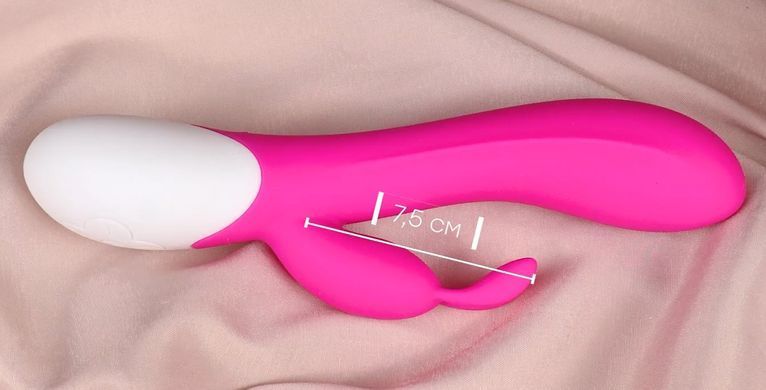 Вибратор-кролик с подогревом S Pleasures Premium Corabi Rabbit, фиолетовый (диаметр 3,9 см) картинка