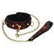 Кожаный ошейник с кружевом + поводок Liebe Seele Victorian Garden Collar with Leash картинка 3