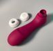 Смарт вакуумний кліторальний стимулятор з вібрацією Satisfyer Pro 2 Generation 3 with Liquid Air Connect App Wine Red картинка 13