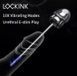 Уретральный зонд LOCKINK SEVANDA Vibrating & E-stim Metal Urethral Sounding White (диаметр 0,6 см) картинка 4