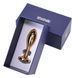 Анальная пробка - роза LOCKINK SEVANDA Pearl Rose-shape Anal Plug (диаметр 2,3 см) картинка 2