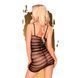 Міні-сукня у горизонтальні смуги Penthouse Ecstasy Queen Black, розмір XL картинка 2