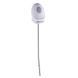 Уретральный зонд LOCKINK SEVANDA Vibrating & E-stim Metal Urethral Sounding White (диаметр 0,6 см) картинка 1