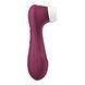 Смарт вакуумний кліторальний стимулятор з вібрацією Satisfyer Pro 2 Generation 3 with Liquid Air Connect App Wine Red картинка 6