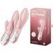 Вибратор-кролик надувной Satisfyer Air Pump Bunny 3 (диаметр 4-5,5 см) картинка 2