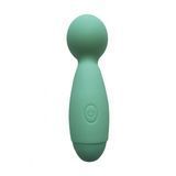 Фото Міні-вібромасажер мікрофон Wooomy Smally Mini Wand Turquoise