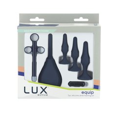 Набор анальных игрушек для новичков Lux Active Equip Silicone Anal Training Kit картинка