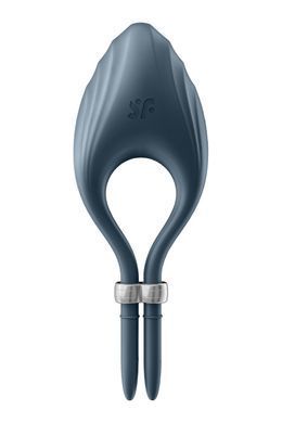 Эрекционное виброкольцо - лассо Satisfyer Duelist Dark Blue (фиксация в 3-х положениях) картинка