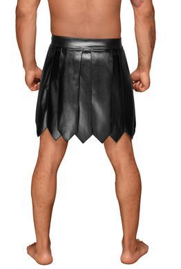 Чоловіча спідниця гладіатора Noir Handmade H053 Eco leather men's gladiator skirt, розмір S зображення