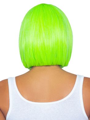 Перука неонова Leg Avenue 12" Neon short bob wig Neon Green зображення