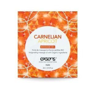 Пробник масажного масла EXSENS Carnelian Apricot 3мл зображення