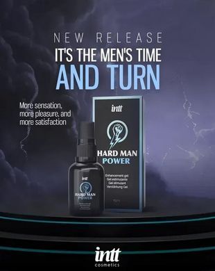 Стимулювальний гель для пеніса Intt Hard Man Power (15 мл) зображення