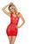 Сукня з леопардовим принтом Passion BS113 One Size, red зображення