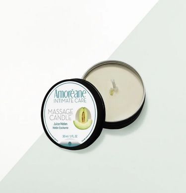 Массажная свеча Amoreane Juicy Melon, сочная дыня (30 мл) картинка