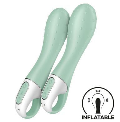 Вібратор для точки G Satisfyer Air Pump Vibrator 3 (діаметр 4-5,5 см) зображення
