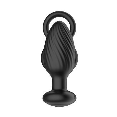 Анальна вібропробка з ротацією + пульт ДК Nexus Tornado Cock and Ball Ring (діаметр 3,9 см) зображення
