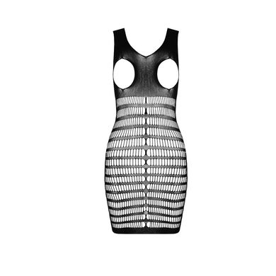 Міні-сукня сітка з відкритими грудьми Passion BS092 black зображення