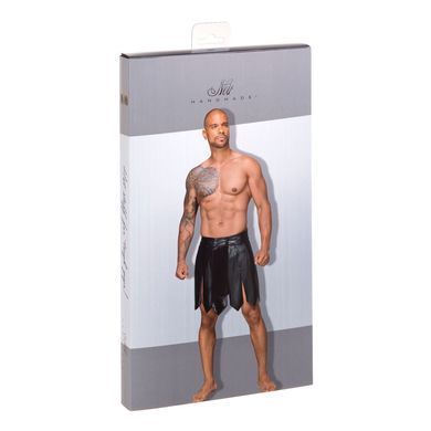Чоловіча спідниця гладіатора Noir Handmade H053 Eco leather men's gladiator skirt, розмір S зображення