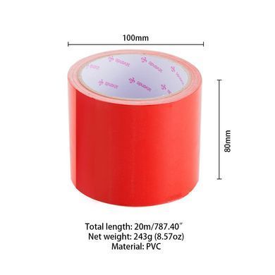 Электростатическая лента для бондажа LOCKINK SEVANDA Electrostatic Tape Red Tape (16 м) картинка