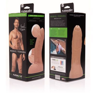 Фалоімітатор Fleshlight Guys: Manuel Ferrara Dildo (діаметр 5,1 см) зображення