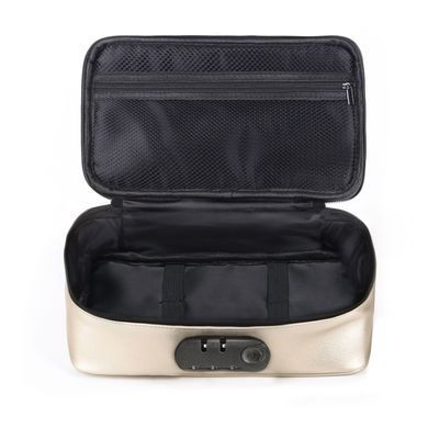 Вместительный кейс для игрушек с кодовым замком Dorcel DISCREET BOX LUXURY GOLD картинка