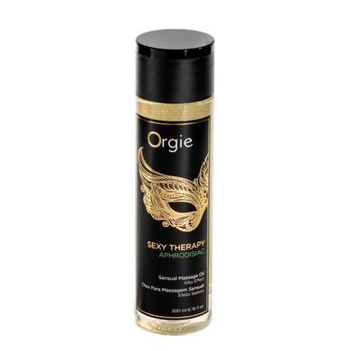 Масажна олія Orgie Sexy Therapy Aphrodisiac, ваніль та кедр (200 мл) зображення