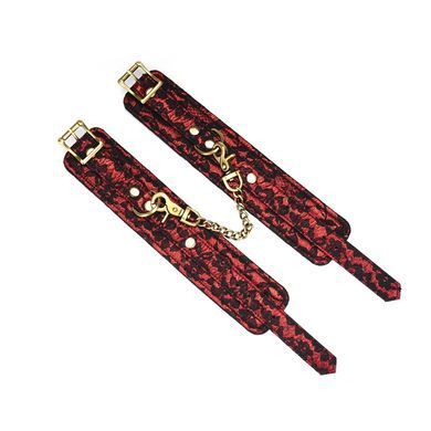 Шкіряні наручники з мереживом Liebe Seele Victorian Garden Wrist Cuff зображення
