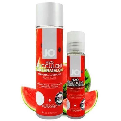 Оральний лубрикант JO H2O Succulent Watermelon (соковитий кавун) 120 мл зображення