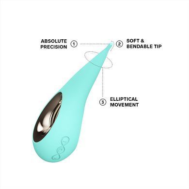Клиторальный вибратор с точечной стимуляцией LELO DOT Aqua (технология Infinite Loop) картинка