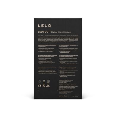 Клиторальный вибратор с точечной стимуляцией LELO DOT Aqua (технология Infinite Loop) картинка