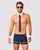 Еротичний костюм пілота: боксери, манжети, комір, окуляри Obsessive Pilotman set, розмір S/M зображення