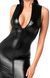 Платье миди на молнии Noir Handmade F337 Powerwetlook midi dress, размер S картинка 6