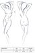 Комплект эротического белья Passion GIANA BIKINI white L/XL картинка 3