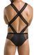 Чоловіче боді з сіткою Passion 045 BODY VICTOR black, розмір L/XL картинка 2