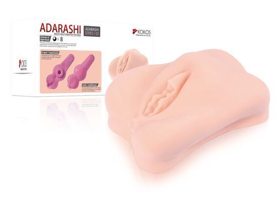 Мастурбатор вагина Kokos Adarashi -2 Double Layer картинка