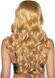 Парик длинный волнистый с косой Leg Avenue Long curly bang wig with braid Blonde картинка 2