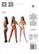 Еротичні колготки зі шнурівкою на стегнах та доступом Passion S026 One Size, black картинка 5