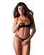 Відвертий комплект з доступом Obsessive Nutris 2-pcs crotchless set, розмір XS/S картинка 1