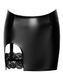Юбка мини с гартером Noir Handmade F345 Powerwetlook skirt with garter, размер S картинка 3
