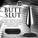 Металева анальна пробка Master Series Butt Slut Metal & Silicone Butt Plug Silver (діаметр 3,8 см) картинка 7