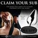 Металева анальна пробка Master Series Butt Slut Metal & Silicone Butt Plug Silver (діаметр 3,8 см) картинка 11