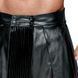 Чоловіча спідниця гладіатора Noir Handmade H053 Eco leather men's gladiator skirt, розмір S картинка 7