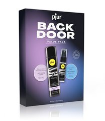 Подарунковий набір pjur BACK DOOR Value Pack: силіконова змазка та розслаблювальний спрей зображення