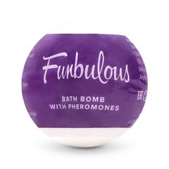 Бомбочка для ванни з феромонами Obsessive Bath bomb with pheromones Fun (100 г) зображення
