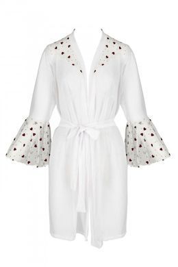 Воздушный пеньюар Passion LOVELIA PEIGNOIR white, размер S/M картинка