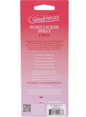 Спрей для кунілінгуса Doc Johnson GoodHead Pussy Licker Spray Cherry, вишня (29 мл) картинка