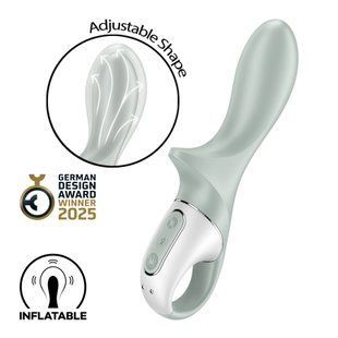 Анальний надувний вібратор Satisfyer Air Pump Booty 3 (діаметр 4-5,5 см) зображення