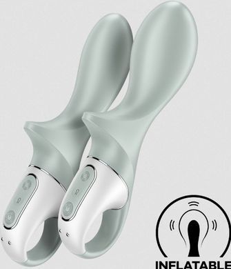 Анальний надувний вібратор Satisfyer Air Pump Booty 3 (діаметр 4-5,5 см) зображення